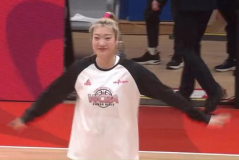 链钢杯岳阳队小姐姐,青春风采闪耀赛场